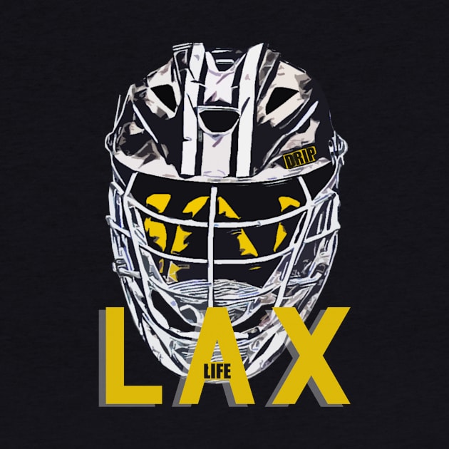 Lacrosse Drip Helment, Drip King LAX by ChristianFaithWear